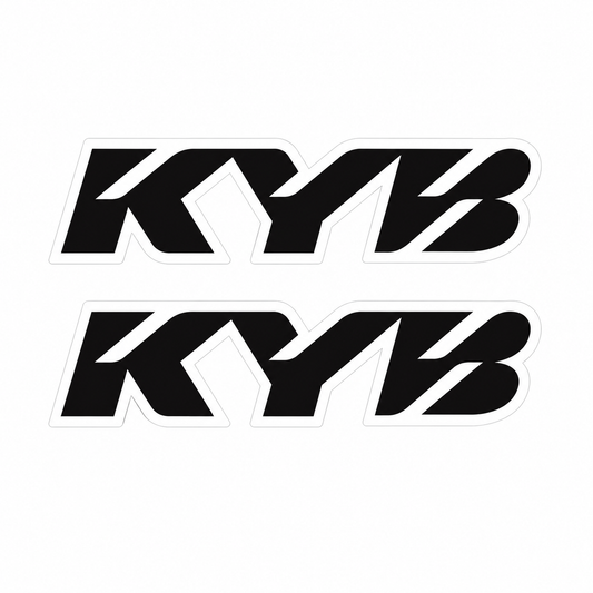 KYB fork decals