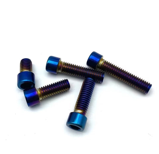 X1 spark handle bar mount  titanium bolts