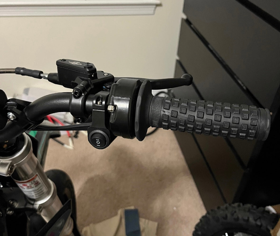 ETM rtr Surron throttle with 3 speed switch