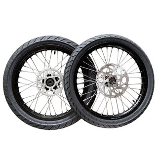 SURRON LIGHT BEE SUPER MOTOS (BLA CK) COMES WITH ROTORS, AND SPROKETS