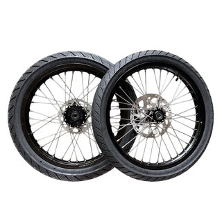 SURRON LIGHT BEE SUPER MOTOS (BLA CK) COMES WITH ROTORS, AND SPROKETS