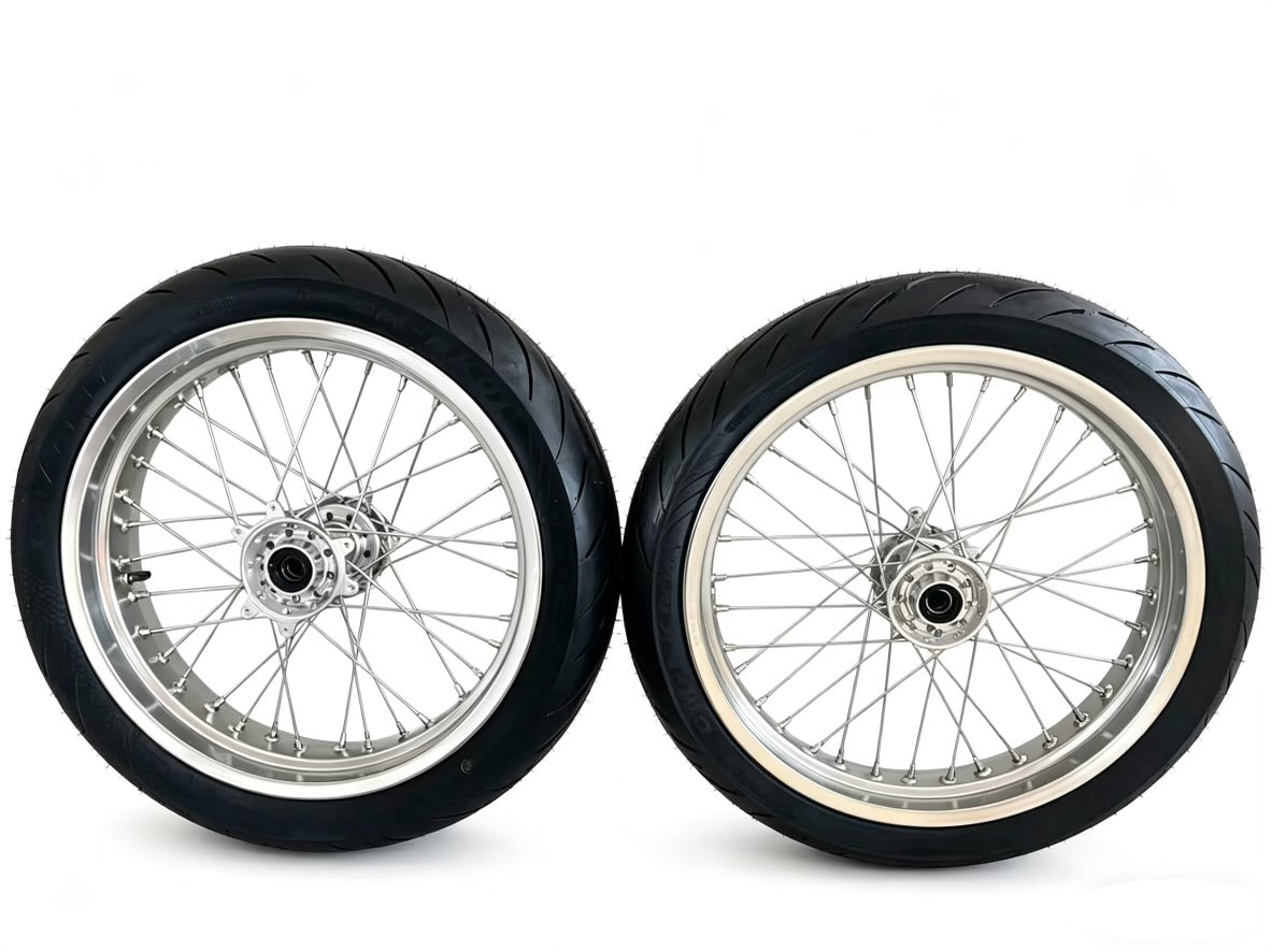 ULTRA BEE CHROME SUPER MOTOS (COMES WITH EVERYTHING TO INSTALL)