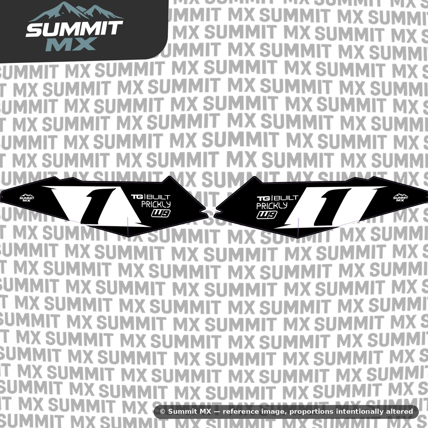 Surron LBX/Eride Pro Side Fender Decals